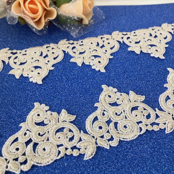 楽天市場 レース リボン ゴールド 手芸 ケミカルレース 花柄 バレエ衣装 チュチュレース 素材 衣装用 装飾レース ラメレース ブレード 服飾 装飾 衣装作り Elisabeth Smile Craft Shop