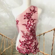 モチーフ レース レッド ドレス 衣装 ウェディング レオタード バトン ダンス 薔薇