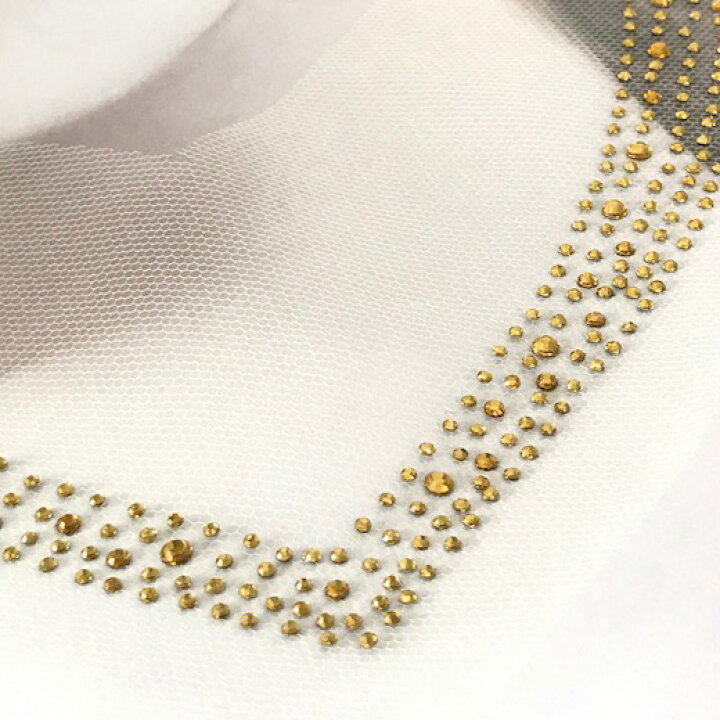 楽天市場 ラインストーンモチーフ ネックライン ゴールド ストーンモチーフ アクリルストーン レオタードモチーフ 新体操 バトントワリング ラインストーン モチーフ ハンドメイド パーツ 衣装 ヘア飾り アクセサリー キラキラ 素材 パーツ Elisabeth Smile Craft Shop