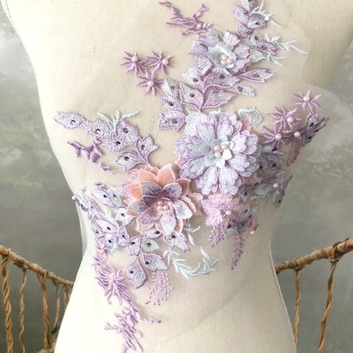 楽天市場】レオタード バトン 衣装 パープル 衣装 花 紫 チュール 