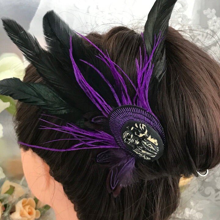 楽天市場】ヘア飾り ヘアアクセサリー ヘッドピース ゴシック パンク  