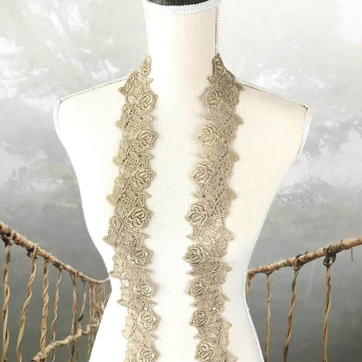レース 手芸 衣装 花模様 チュチュレース 材料 トーションレース 素材 ケミカルレース バレエ衣装 花レース 花柄 服飾 装飾 リボン