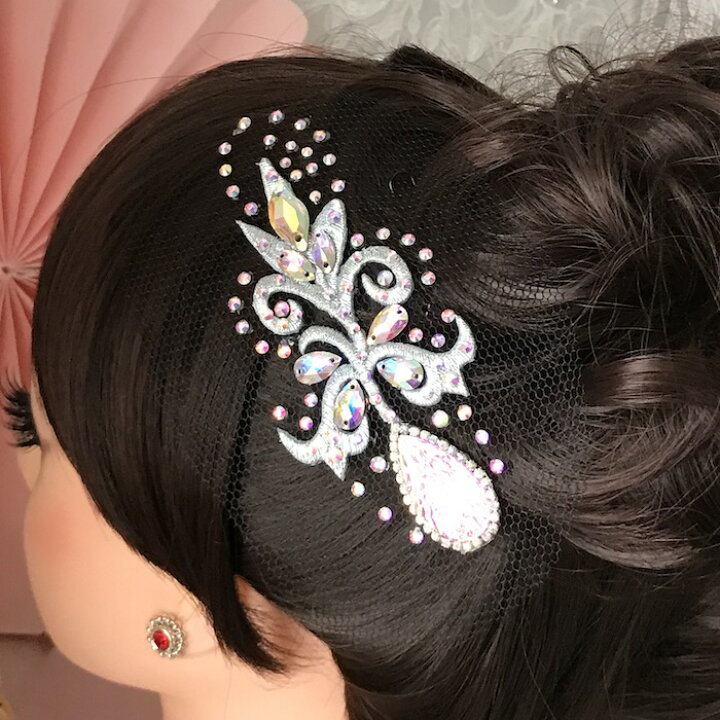 楽天市場】社交ダンス 競技ダンス ヘアアクセサリー 髪飾り ヘア飾り 