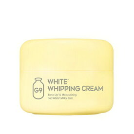 【送料無料】[G9SKIN] White Whipping Cream_Lemon Yellow / [ジーナインスキン] ホワイトホイッピングクリーム_レモンイエロー ビタミン 牛乳クリーム