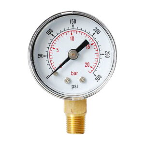 �G�A�^���N�A�N�Z�T���p���͌v.0-20 Bar.0-300 Psi.