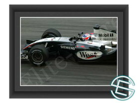 【メール便送料無料】キミ・ライコネン 2004年 マクラーレン F1 マレーシアGP A4サイズ 生写真 1(海外直輸入 F1 グッズ)