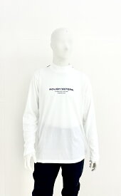 ROUGH WATER 長袖モックネックシャツ　シンプルデザインカラー3色 ゴルフウェア アパレル