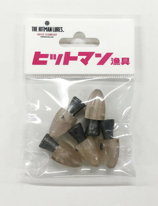楽天市場】ヒットマン漁具 トローリングヘッド タコベイトヘッド 5個 