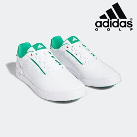 アディダス ゴルフシューズ レトロクロス LIJ25 スパイクレス 送料無料 adidas ゴルフ メンズ 紐 2023年モデル GV6912