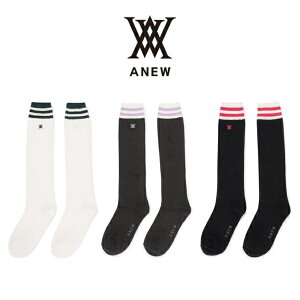 Aj[ St ANEW EBY 2C|Cgj[\bNX St j[nC\bNX t[TCY TWO LINE POINTS KNEE SOCKS  AGEFWSC05