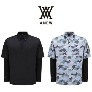 Aj[ St Y nCubh O TVc |Vc ANEW HYBRID LONG T-SHIRT 傫TCY  AGFMMTS04