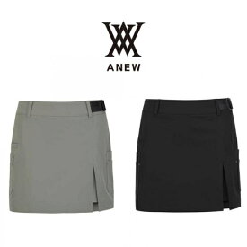 アニュー ゴルフ ウィメンズ カーゴ スリット スカート インナーパンツ付き ANEW CARGO INCISION SKIRT 送料無料 AGFMWSQ02