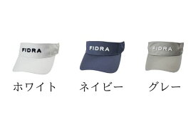 FIDRA ゴルフ サンバイザー 帽子 GOLF 男女兼用 ユニセックス ロゴ フィドラ あす楽 あすつく