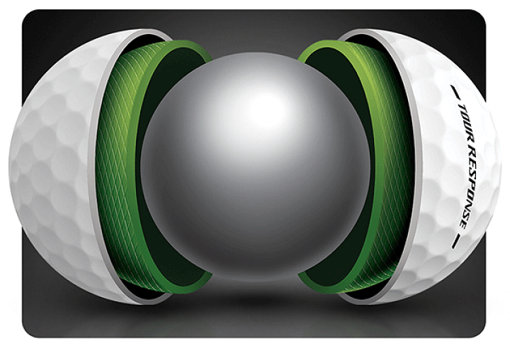 ツアーレスポンス　ストライプ　4ダース3スリーブばら2球　合計59球！ TaylorMade（テーラーメイド） TaylorMade NEW ツアーレスポンス