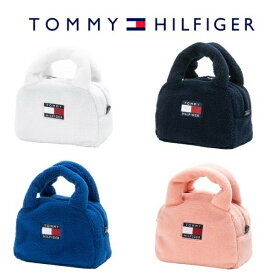 トミーヒルフィガー ゴルフ ラウンドバッグ ボア トートバッグ THMG3FBK Tommy Hilfiger 2023年秋冬モデル 送料無料 あす楽 あすつく