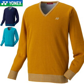 特価品 返品交換不可 ヨネックス Vネック ニット セーター ゴルフ ウェア yonex GWF2054 送料無料