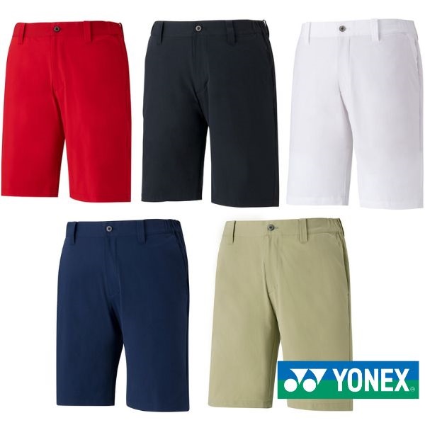 ヨネックス ショートパンツ ゴルフ ウェア メンズ ハーフパンツ ズボン ストレッチ 撥水 制電 YONEX GWS4523 送料無料 2023年モデル