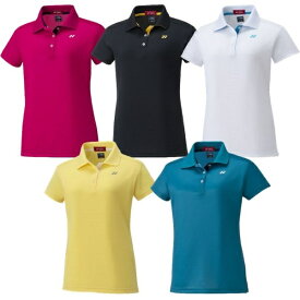 YONEX ウィメンズ ポロシャツ レディース ベリークール シャツ 半袖 ゴルフ ウェア GWS5108 送料無料 UVカット 吸汗速乾 ベリークール