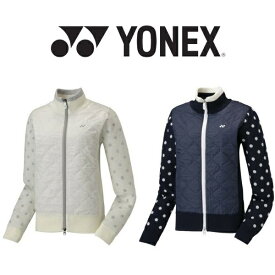 特価品 返品交換不可 YONEX レディース セーター ドット柄 ゴルフ ウェア アウター ウォッシャブル ヒートカプセル ヨネックス GWF6030 送料無料