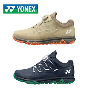 YONEX パワークッション エアラスメン ゴルフシューズ 男性用 SHGAR4M ヨネックス 4E スパイクレス ボア 防水 送料無料 2024年モデル