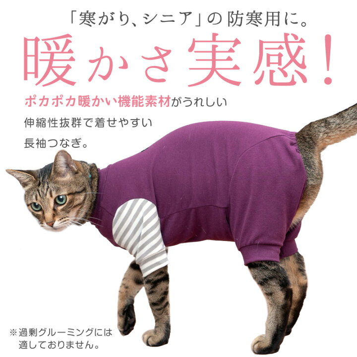 楽天市場】【送料込】猫 服 過剰グルーミング 高齢 シニア 舐め壊し 春 
