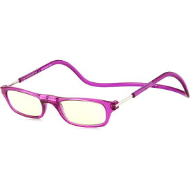 Clic(クリック) ナチュレSI（ブルーライトカット） パープル 視力補正用眼鏡 オーケー光学 老眼鏡 おしゃれ【送料無料】