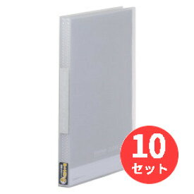 【10冊セット】キングジム(KING JIM) シンプリーズ クリアーファイル(透明) 186TSPW A4タテ型 40枚 透明 【まとめ買い】