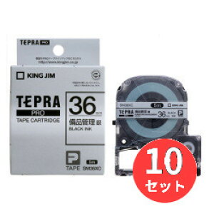 �y10�Z�b�g�z�L���O�W��(KING JIM) PRO�e�[�v�J�[�g���b�W ���i�Ǘ����x�� SM36XC 36mm�� ��/������ �y�܂Ƃߔ����z