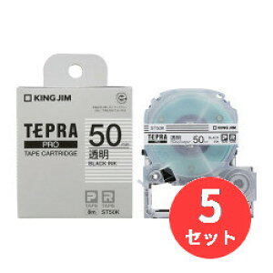 �y5�Z�b�g�z�L���O�W��(KING JIM) PRO�e�[�v�J�[�g���b�W �������x�� ST50K �y�܂Ƃߔ����z