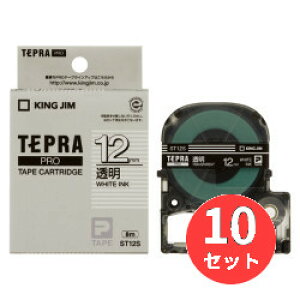 �y10�Z�b�g�z�L���O�W��(KING JIM) PRO�e�[�v�J�[�g���b�W �������x�� ST12S 12mm�� ����/������ �y�܂Ƃߔ����z