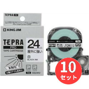 �y10�Z�b�g�z�L���O�W��(KING JIM) PRO�e�[�v�J�[�g���b�W ���O�ɋ������x�� SS24KV �y�܂Ƃߔ����z
