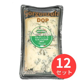 【12個セット】ソル・レオーネ ゴルゴンゾーラ D.O.P. ピカンテ 300g 1863100 冷蔵商品 日欧商事【まとめ買い】