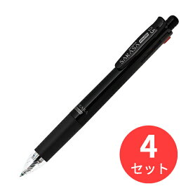 【4本セット】ゼブラ サラサマルチ 0.5 黒 J4SA11-BK【まとめ買い】 送料無料