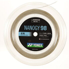 ヨネックス ナノジー 98 (200M) バドミントン NBG98-2-528 yonex