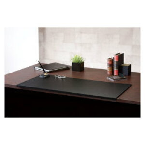 キングジム(KING JIM) レザフェス デスクマット Lサイズ 1967LF 黒