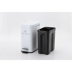 ゴミ箱 ごみ箱 ダストボックス 5L くず入れ ダストBOX 汚物入れ 5リットル ごみばこ ふた付き 5l 5 ペダル スリム キッチン ペール ふた おしゃれ 4個セット