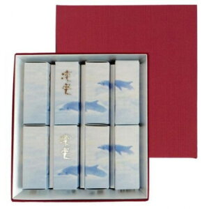 丸叶むらた お線香 ハーフ寸ギフト 凜楽 8サック入 250059