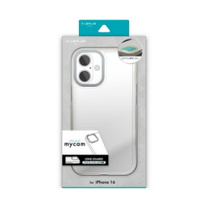 iPhone16�@mycam�J�����ی�E�ϏՌ��n�C�u���b�h�P�[�X�@�V���o�[�@LN-IM24MCSV
