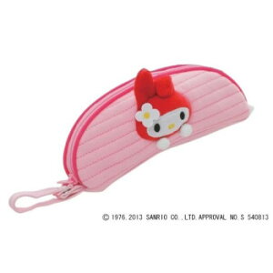 サンリオ人気キャラクターのフワフワケース ファスナー式 マイメロディ(ピンク) SR-2200-PO