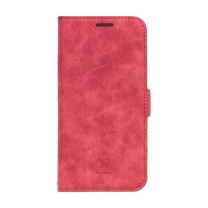 iPhone14/iPhone13���p�蒠�^�P�[�X Style Natural Red iP22-61-VS05