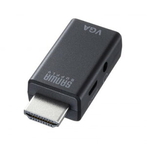 �T�����T�v���C HDMI-VGA�ϊ��A�_�v�^(�I�[�f�B�I�o�͕t��) AD-HD25VGA