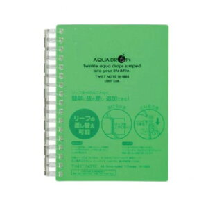 LIHIT LAB.(���q�g���u)�@AQUA DROPs(�A�N�A�h���b�v�X)�@�c�C�X�g�����O�m�[�g�@A6�@S�^(�^�e�^)�@���΁@N-1665-6