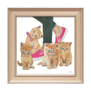 ユーパワー アートフレーム エミリー アダムス 「キューティー キティ1」 EA-05016