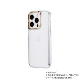 iPhone 15 Pro �n�C�u���b�h�P�[�X �uUTILO Cam Stand�v �S�[���h LN-IP23CSDGD