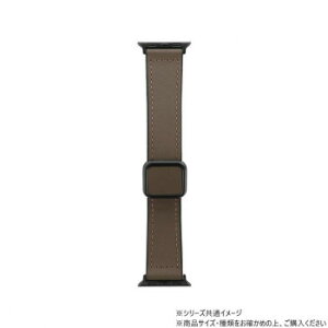Apple Watch�o���h CORVIN ���ʃ��o�[�}�O�l�b�g���U�[�o���h �_�[�N�u���E�� LN-AW41B43BR