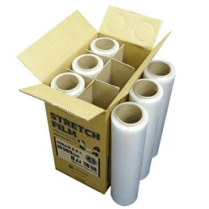 �Ɩ��p����p���b�v�@STRETCH FILM�@���� STR-500-08 ���� 6�{
