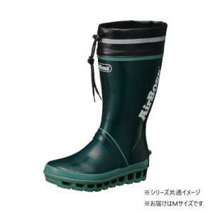 福山ゴム工業 長靴 エアボス 020 Mモスグリン AA97700