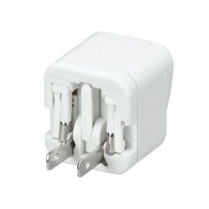 YAZAWA(���U���R�[�|���[�V����) �C�O�p�d���v���O �}���`�^�C�v(�ʓd�����v�t) �z���C�g HPM5SWH