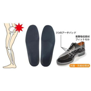 インソールプロ(靴用中敷き) 腰痛対策 メンズ・男性用 L(26〜27cm)