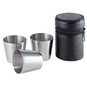 佐藤金属興業 SALUS スキットル バッカス ウイスキーカップ 3P